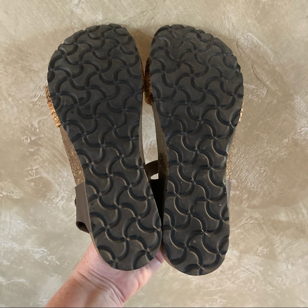 Spring Step Woven Wedge Sandals - Picture 5 of 6